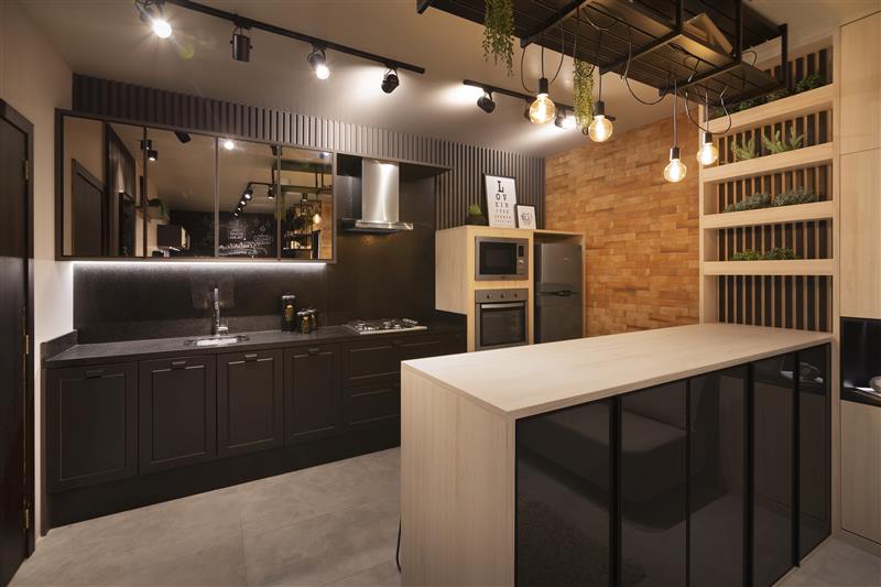 Studio contemporâneo planejado Italínea